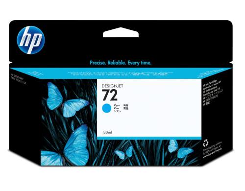 HP Tintenpatrone cyan HC (C9371A, 72)