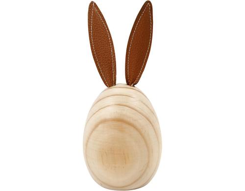Creativ Company Holz Eier mit Ohren 19 cm