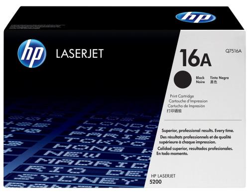 HP Toner 16A - Black (Q7516A) Seitenkapazitt ~ 12'000 Seiten