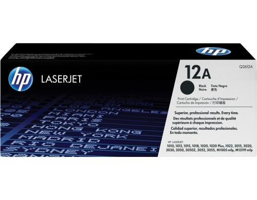 HP Toner 12A - Black (Q2612A) Seitenkapazitt ~ 2'000 Seiten