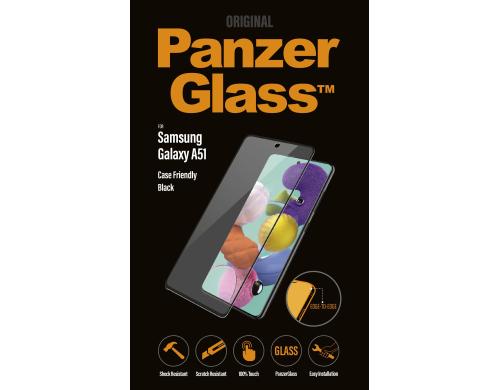 Panzerglass Displayschutz CF black fr Samsung Galaxy A51