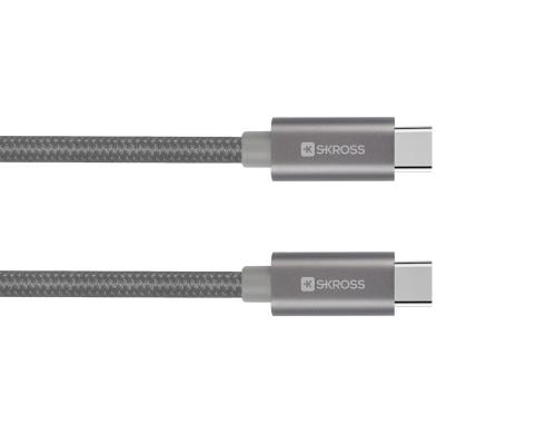 SKROSS Charge'n Sync USB Type-C 2m USB Type-C zu USB Type-C