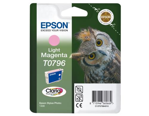 Epson Tintenpatrone magenta light (C13T07964010, T0796)
