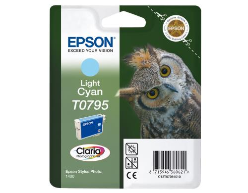 Epson Tintenpatrone cyan light (C13T07954010, T0795)