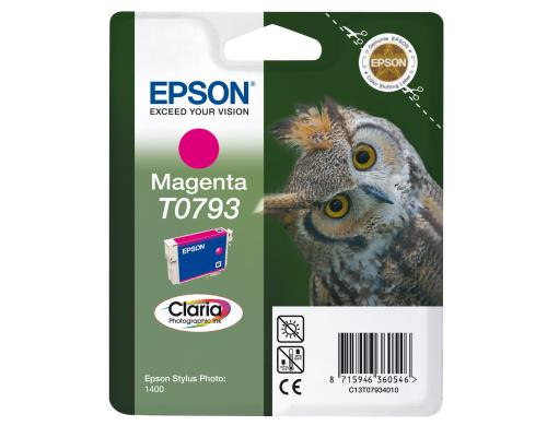 Epson Tintenpatrone magenta (C13T07934010, T0793)