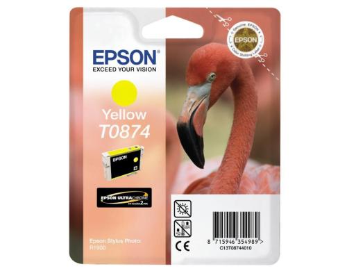 Epson Tintenpatrone gelb (C13T08744010, T0874)