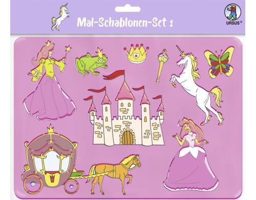 Ursus Schablonen-Set Girl 6 Schablonen