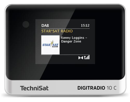 TechniSat DigitRadio 10 C, DAB+ Adapter Bluetooth, OLED Farb-Display