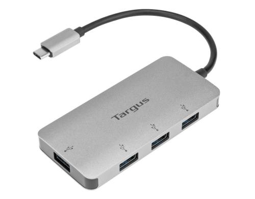 Targus USB-C 4 Port Hub space grau
