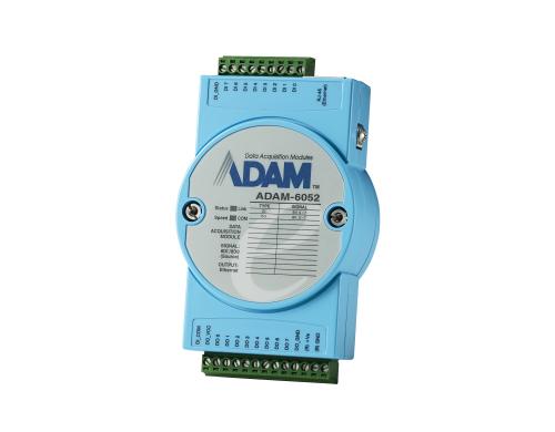 Advantech ADAM-6052-D 16 Kanal DI/O Modul 8-CH DI, 8-CH DO, Ethernet-based smart I/O