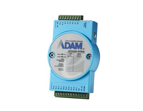 Advantech ADAM-6066-D 6 Relais O/6 DI Modul 6-CH DI, 6-CH PRL, Ethernet-based smart I/O