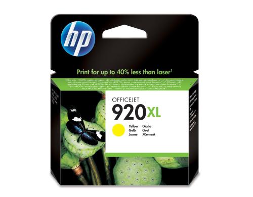 HP Tintenpatrone gelb HC (CD974AE, 920XL)