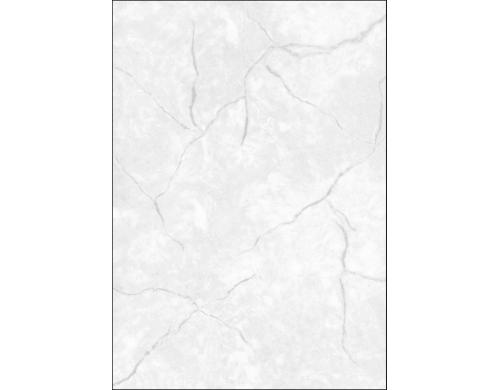 Sigel Struktur-Papier Granit grau A4 b-seit Feinpapier (Ink/Laser/Copy), 90g, 50 Blatt