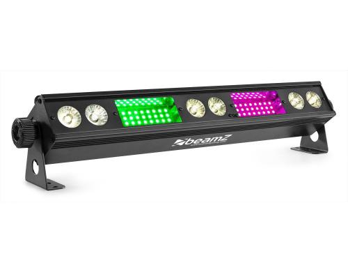 BeamZ LSB340 Strobe Bar, 54 RGB, 6x 1W LED, DMX