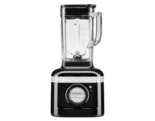 KitchenAid Blender K400 Artisan schwarz 1200W, 1.4l, 5 Stufen Mixen Prieren Shaken