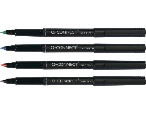 Connect OHP Marker permanent F blau, rot, grn, schwarz