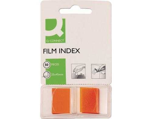 Connect Index orange 25mm x 43 mm