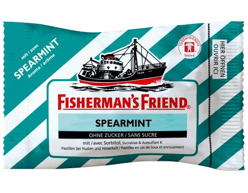 Fishermans Spearmint ohne Zucker Beutel 25 g