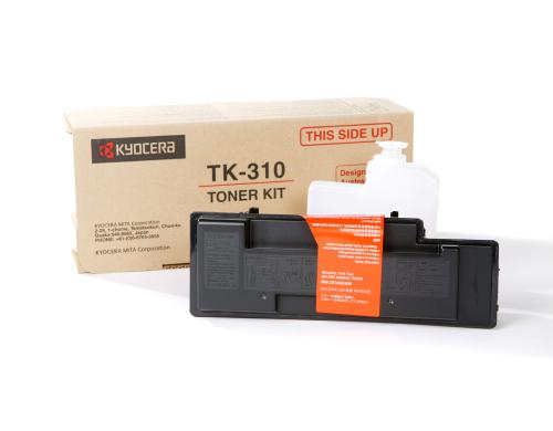 Toner Kyocera TK-310, schwarz FS-2000D, 12'000 Seiten bei 5% Deckung