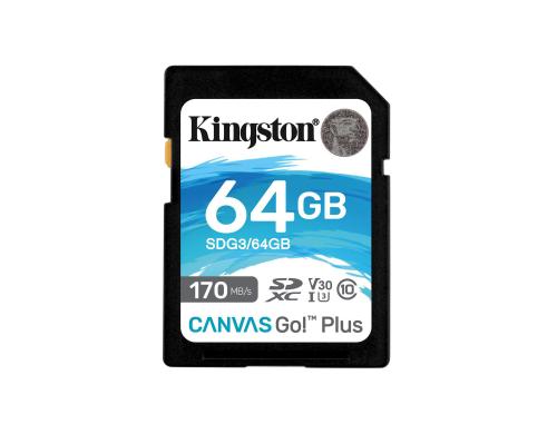 Canvas Go! Plus SDXC Card 64GB UHS-I U3, lesen 170MB/s, schreiben 70MB/s
