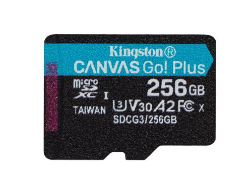 Canvas Go! Plus microSDXC Card 256GB UHS-I U3,les. 170MB/s,schr. 90MB/s, no Apt.