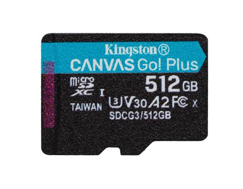 Canvas Go! Plus microSDXC Card 512GB UHS-I U3,les. 170MB/s,schr. 90MB/s, no Apt.