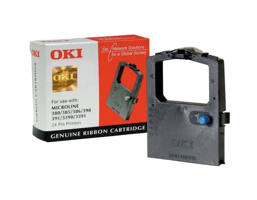 OKI Farbband Nylon Reink schwarz (09002309)