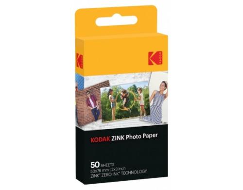 Kodak Sofortbildfilme 2x3 50er Pack zu Kodak Smile Camera/ Printer