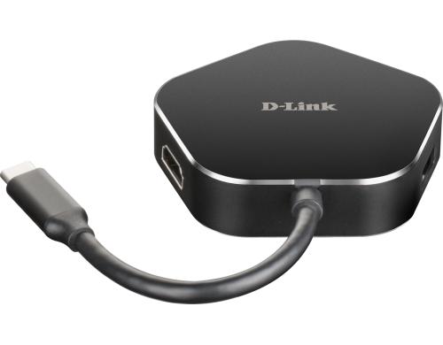 D-Link Hub DUB-M420 USB 3.0, HDMI mit USB-C Ladeanschluss