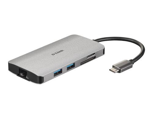 D-Link Hub DUB-M810 USB 3.0, HDMI mit USB-C Ladeanschluss