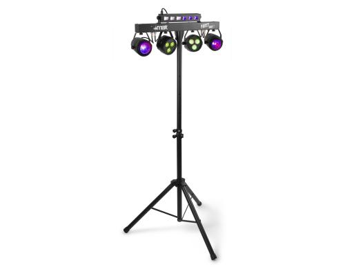 Max PartyBar 10 2x Jellymoon, 2x PAR LED, 6x 3W, UV, Stand