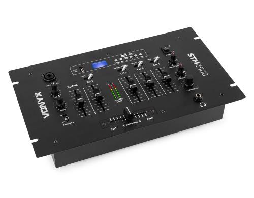 Vonyx STM2500 5-Kanal Mixer, USB, BT, MP3