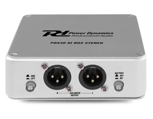 Power Dynamics PDX30 DI BOX Stereo