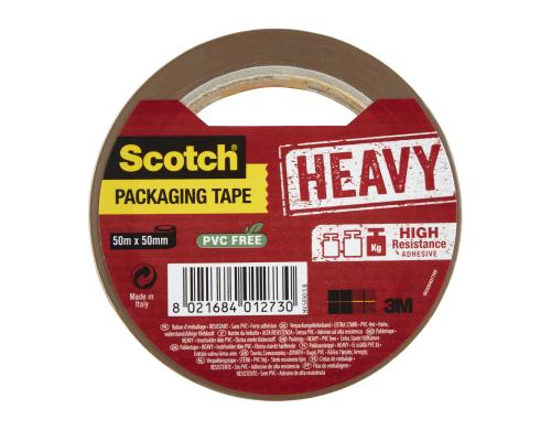 3M Scotch Verpackungsband Heavy braun 50mm x 50m