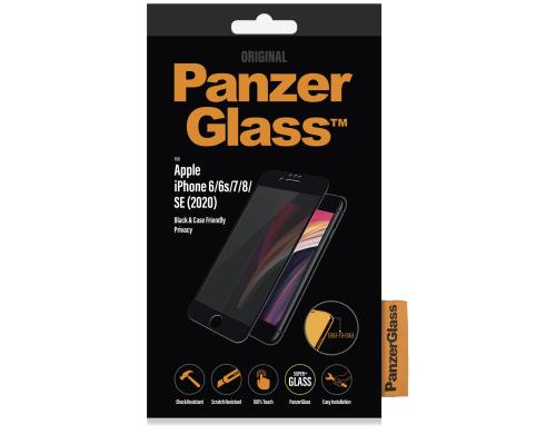 Panzerglass Displayschutz cf priv black fr iPhone 6/7/8/SE 2020