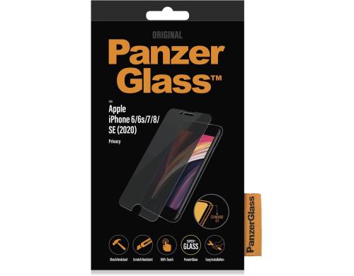 Panzerglass Displayschutz SF Privacy fr iPhone 6/7/8/SE 2020