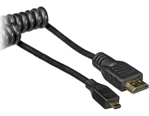 Atomos Spiralkabel micro - full HDMI 50cm 