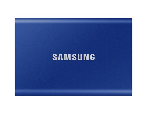 SSD Samsung Port. SSD T7 500GB Indigo Blue USB 3.2 Gen.2, NVMe, 1050MB/s, 1000MB/s