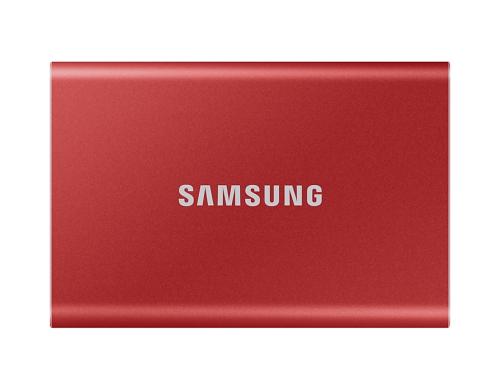 SSD Samsung Port. SSD T7 500GB Metallic Red USB 3.2 Gen.2, NVMe, 1050MB/s, 1000MB/s