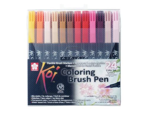 Sakura Brush Pen Koi Coloring Color 24er Etui