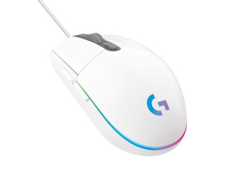 Logitech G203 Lightsync Gaming Mouse  white USB