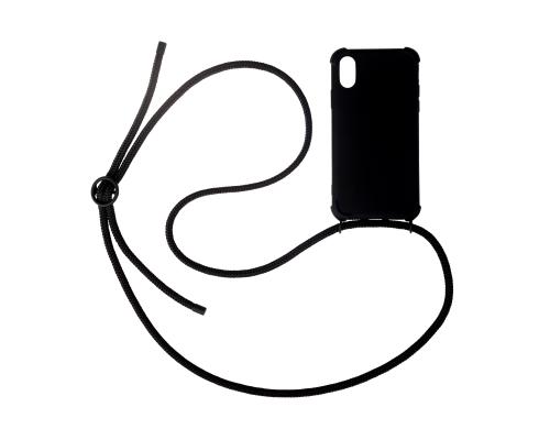 Urbanys Necklace Case All Black matt fr iPhone 7/8 / SE 2020