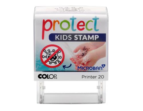 Colop Protect Kids Stamp Stempel mit Monstervirus-Motiv