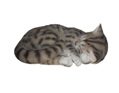 Vivid Arts Schlafende Katze, Polyresin Lnge: 30 cm
