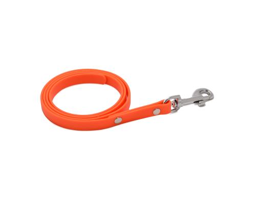 dogsmart Leine BioThane 3m, 12mm neon orange, mit Handschlaufe