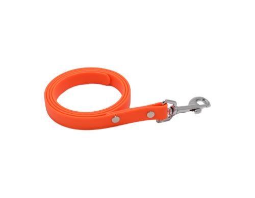 dogsmart Leine BioThane 3m, 16mm neon orange, mit Handschlaufe