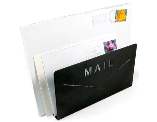 Trendform Briefhalter MAIL schwarz matt