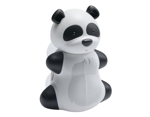 Diaqua Zahnbrstenhalter Panda 4.1 x 4.0 x 5.4 cm, Kunststoff, Saugnapf