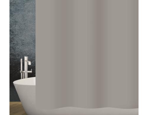 Diaqua Duschvorhang Basic, Grau Polyester, 180 x 200 cm, waschbar