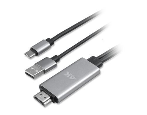 4smarts USB-C - HDMI Kabel, 1.8m DEX support, Auflsung bis 4000x2000/30Hz